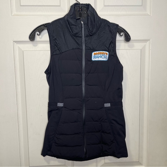 Lululemon Down For It All Vest Black Sz 2 - Picture 2 of 10